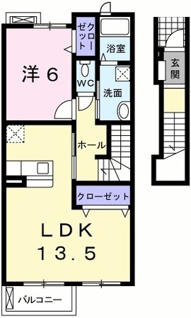 ジェルメ　ネオⅡの物件間取画像